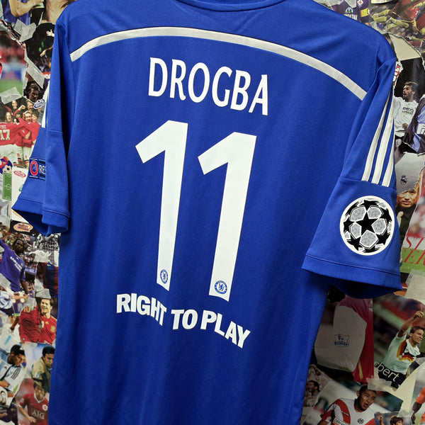 [BUNJANG] Chelsea 2014-2015 Didier Drogba Champions League Version L Jersey / 첼시 14-15 드록바 챔스ver. 유니폼