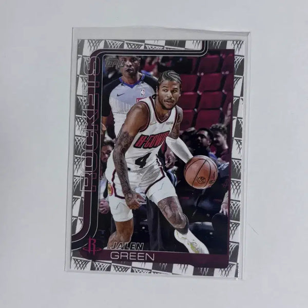 [BUNJANG] Houston Rockets Jalen Green Topps & Tip-Off / 휴스턴 로케츠 제일런 그린 탑스 팁오프