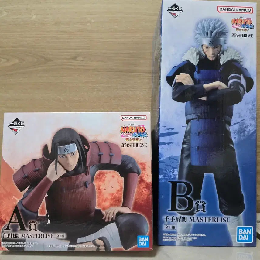 [BUNJANG] Ichiban Kuji Naruto Shippuden Connecting Thoughts Hashirama Senju & Tobirama Figure (Sealed) / 미개봉)제일복권 나루토 질풍전 연결되는 생각 센쥬 하시라마 토비라마