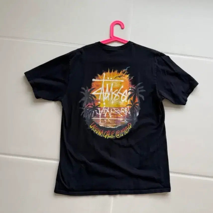 [BUNJANG] Stussy Sunset T-Shirt / 스투시 선셋 티셔츠