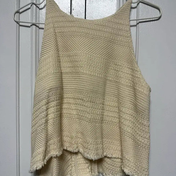 [BUNJANG] LFM Beige Sleeveless Top OS / Lfm/엘에프엠/ 베이지탑/여름용/OS