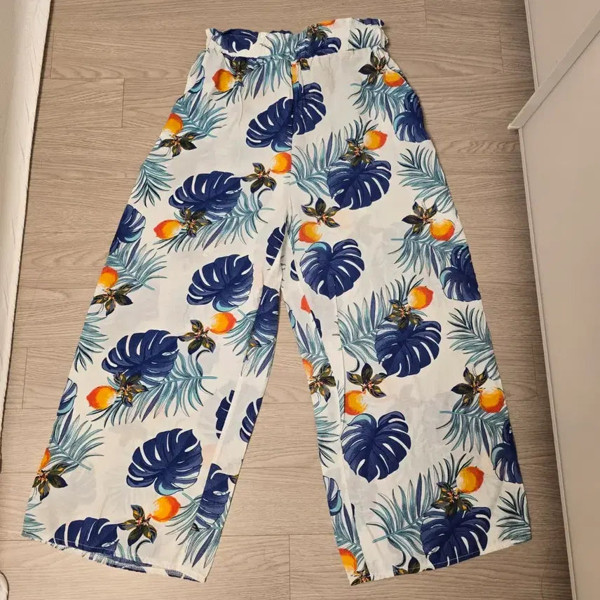 [BUNJANG] Women's Loose Fit Summer Wide Leg Pants / 여성 여름 헐렁하고 시원한 바지