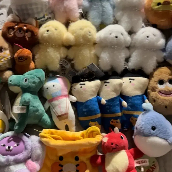 [BUNJANG] Plush Doll Keychain / 인형 키링