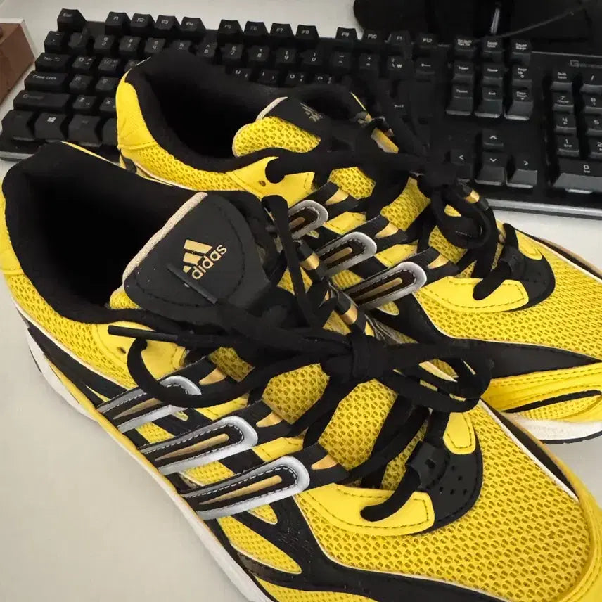 [BUNJANG] Adidas Yellow Sneakers Unisex Size 250 / 아디다스 노랑색 운동화 (250) 남녀공용 새제품 판매합니다.