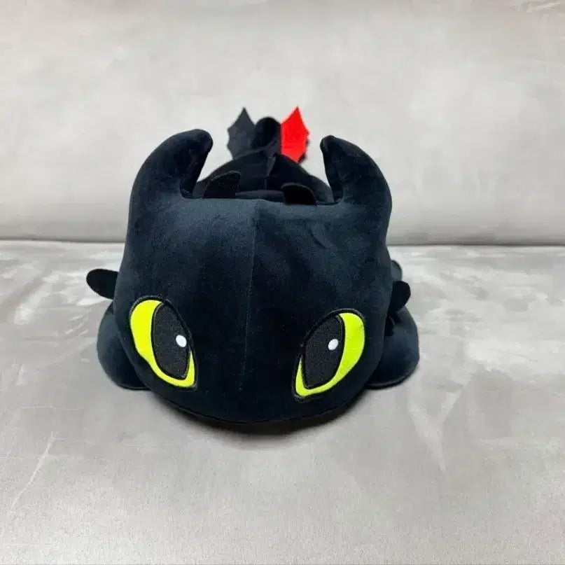 [BUNJANG] Official How to Train Your Dragon Toothless Lying Large Plush 60cm / 정품 드래곤 길들이기 투슬리스 라잉 블랙 60cm 대형 인형