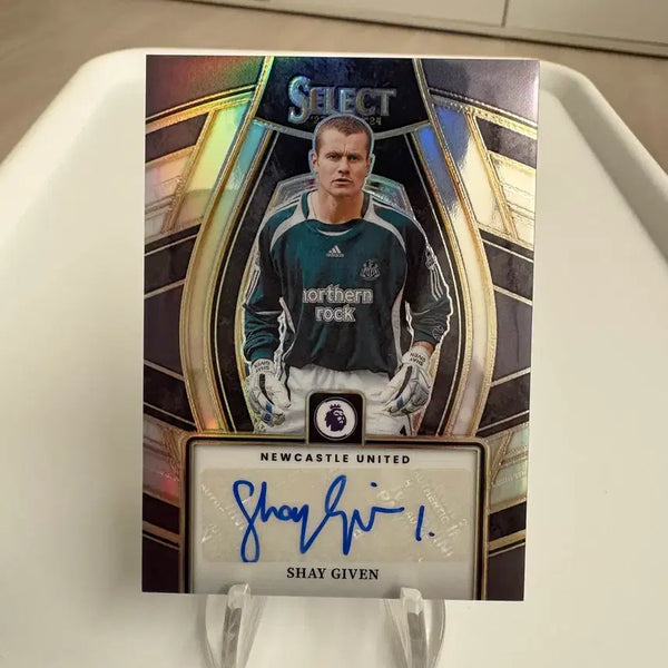 [BUNJANG] Panini Select 23-24 Newcastle United Shay Given Auto Card B / 뉴캐슬 레전드 셰이 기븐 셀렉트 오토 카드 B