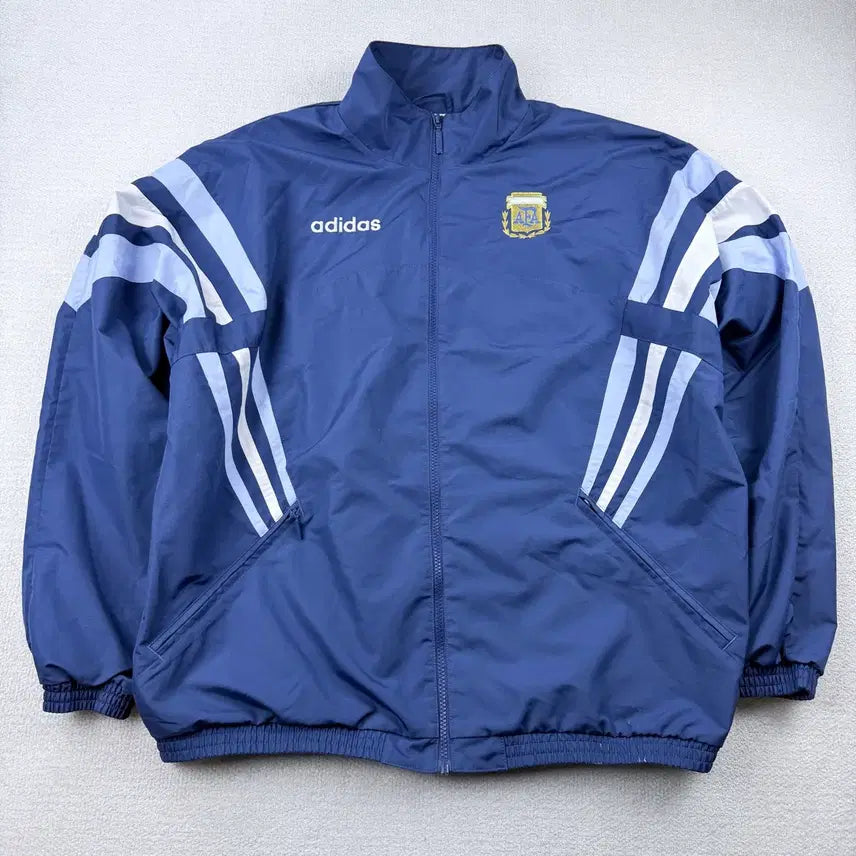 [BUNJANG] Adidas Argentina 1994 Woven Track Jacket - Mut Purple / 아디다스 아르헨티나 1994 우븐 트랙 자켓 뮤트 퍼플 (코르티스맛)