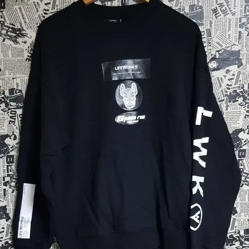 [BUNJANG] LifeWork Fleece Sweatshirt Size 100 / 라이프워크 기모 맨투맨 사이즈100