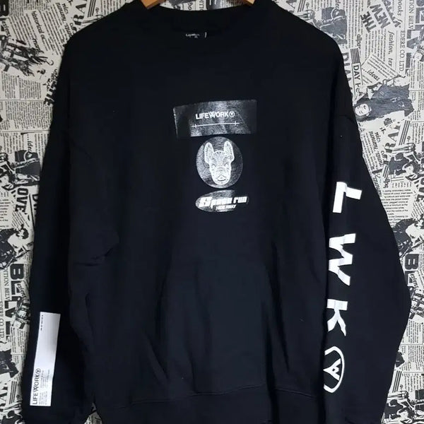 [BUNJANG] LifeWork Fleece Sweatshirt Size 100 / 라이프워크 기모 맨투맨 사이즈100