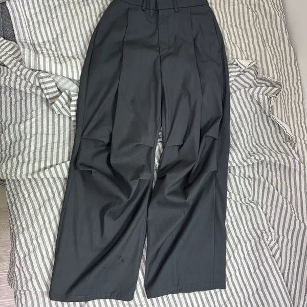 [BUNJANG] Arban Parachute Half Banding Pants Midnight Gray Size 3 / 아르반 파라슈트 하프 밴딩 팬츠 미드나잇 그레이 3사이즈