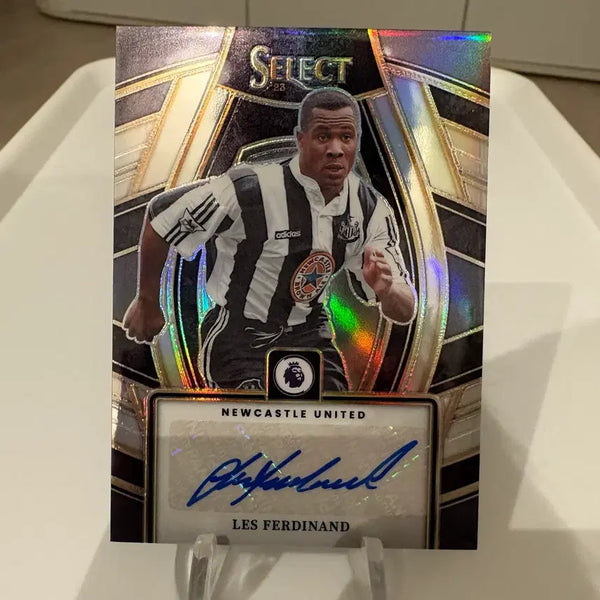[BUNJANG] Newcastle Legend Rio Ferdinand 2023-24 Panini Select Auto Card / 뉴캐슬 레전드 레스 퍼디난드 셀렉트 오토 카드