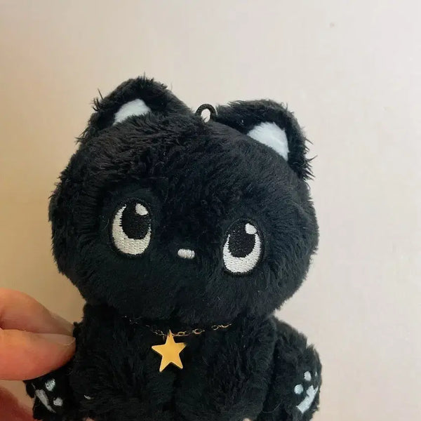 [BUNJANG] RIIZE Wonbin Seated Cat Plush Doll with Necklace / 앉은 냥삐 (목걸이 포함) 라이즈 원빈 인형 원빈 비공굿 인형