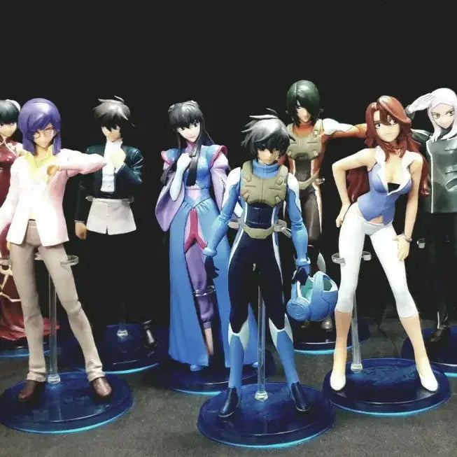 [BUNJANG] Gundam 00 Figure 10pc Full Set / 건담,더블오,피규어,10종,풀세트,세츠나,록온
