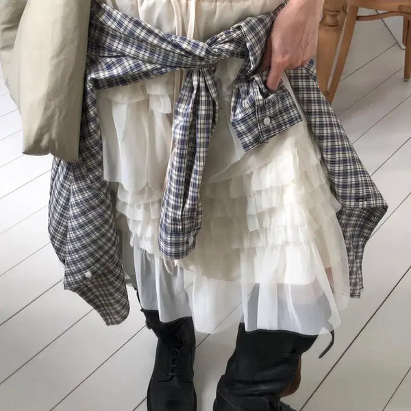 [BUNJANG] Litkim Midi Skirt (New) / 릿킴 미디 스커트 (새상품)