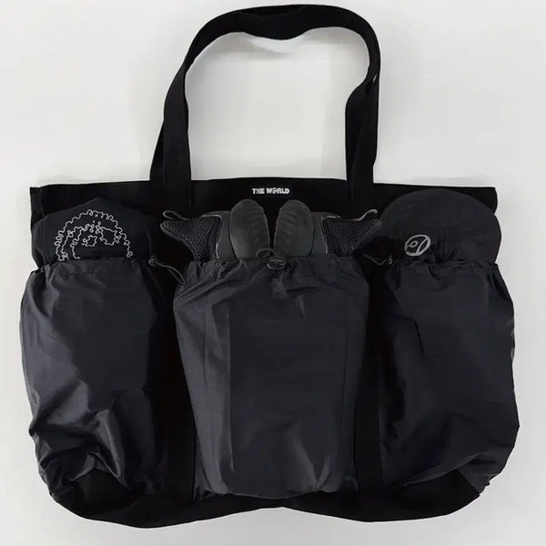 [BUNJANG] The Wallet C.N. Tote Bag Black / 더왈드 씨엔 토트백