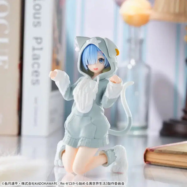 [BUNJANG] Rem Cat Hoodie Figure / 렘 고양이 후드 피규어