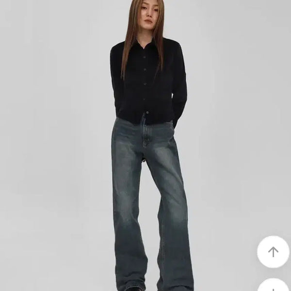 [BUNJANG] Black Up Bootcut Denim Pants / 블랙업 부츠컷 데님 팬츠