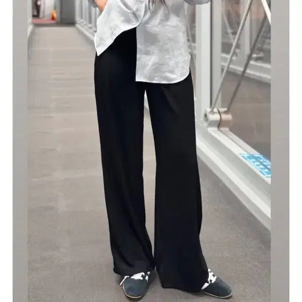 [BUNJANG] Slowand Cooling Cover Fit Training Pants (Black, Basic) / 교환X 슬로우앤드 아이스쿨링 커버핏 트레이닝팬츠 (블랙, 베이직)