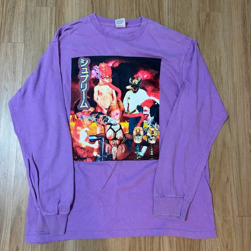 [BUNJANG] Supreme Sekintani Long Sleeve T-Shirt / 슈프림 세킨타니 긴팔 티셔츠