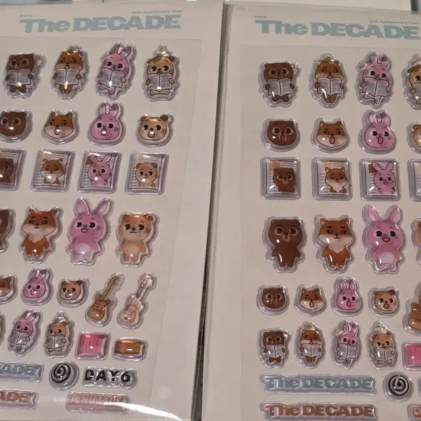 [BUNJANG] Day6 Decade Japan MD Sticker / 데이식스 데케이드 일본 엠디 스티커