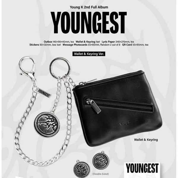 [BUNJANG] Young K Youngest Wallet Version Album / 영케이 영기스트 지갑 버전 앨범