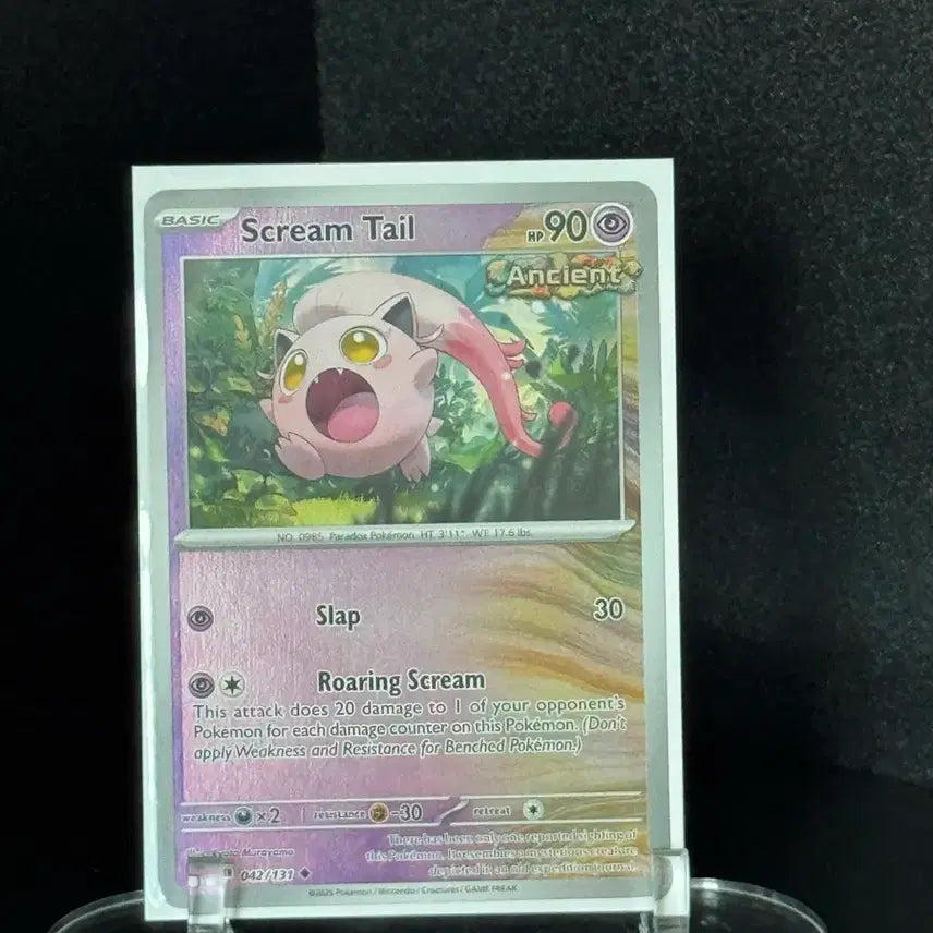 [BUNJANG] Pokemon Card North America Pixie Ancient Scream Tail / 포켓몬카드 북미) 픽시 고대 스크림 테일