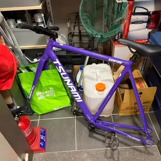[BUNJANG] Tsunami Purple Handlebars (Bicycle Part) / 쓰나미퍼플