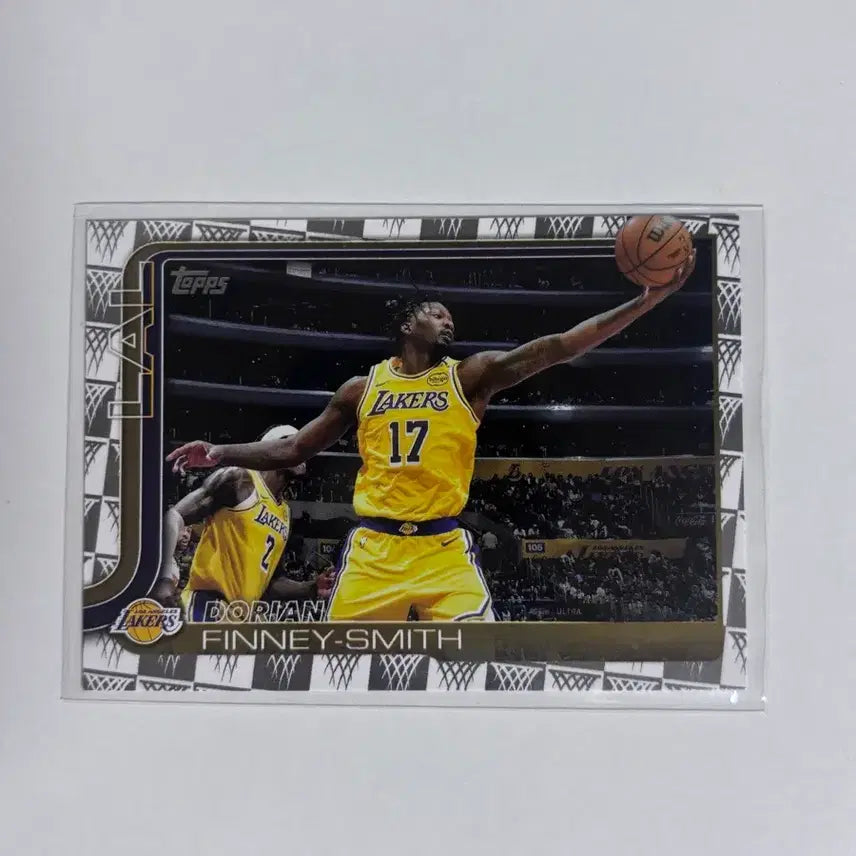 [BUNJANG] Dorian Finney-Smith Lakers Tip-Off Basketball Card / 도리안 핀니 스미스 농구 카드 레이커스 팁오프