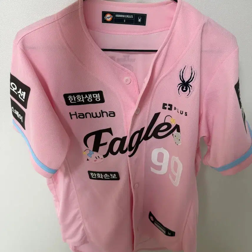 [BUNJANG] Hanwha Eagles Ryu Hyun Jin Authentic Jersey 90 / 한화이글스 꿈순이 어센틱 유니폼 90 류현진 마킹