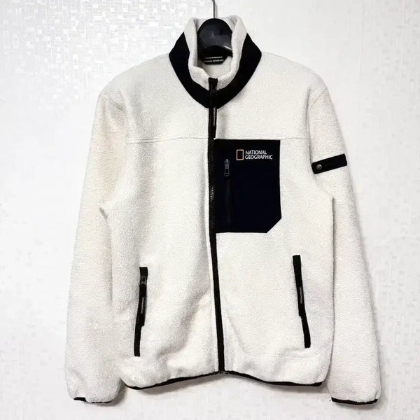 [BUNJANG] National Geographic Fleece Zip-Up Jacket (Size S) / [S,90]내셔널지오그래픽 후리스 플리스 집업 자켓