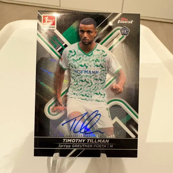 [BUNJANG] Timothy Tillman LA FC Rookie Black Auto Card 150 Limit / 손흥민 동료 LA FC 티모시 틸먼 루키 블랙 150한정 오토 카드