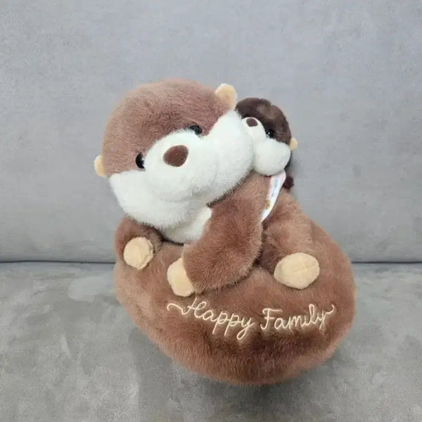 [BUNJANG] Authentic Otter 'Rabbi' 25cm Medium Plush / 정품 어부바 랏코상 25cm 중형 인형