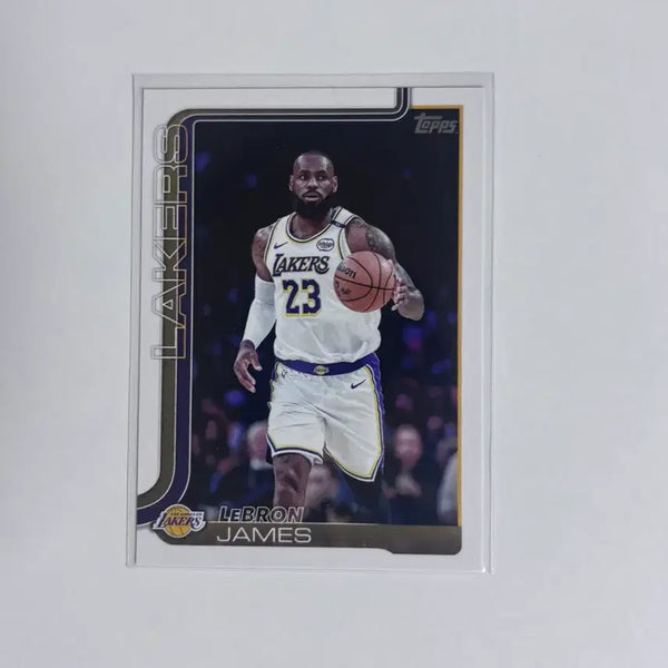 [BUNJANG] Topps LeBron James Basketball Card Lakers / 탑스 르브론 제임스 농구 카드 레이커스