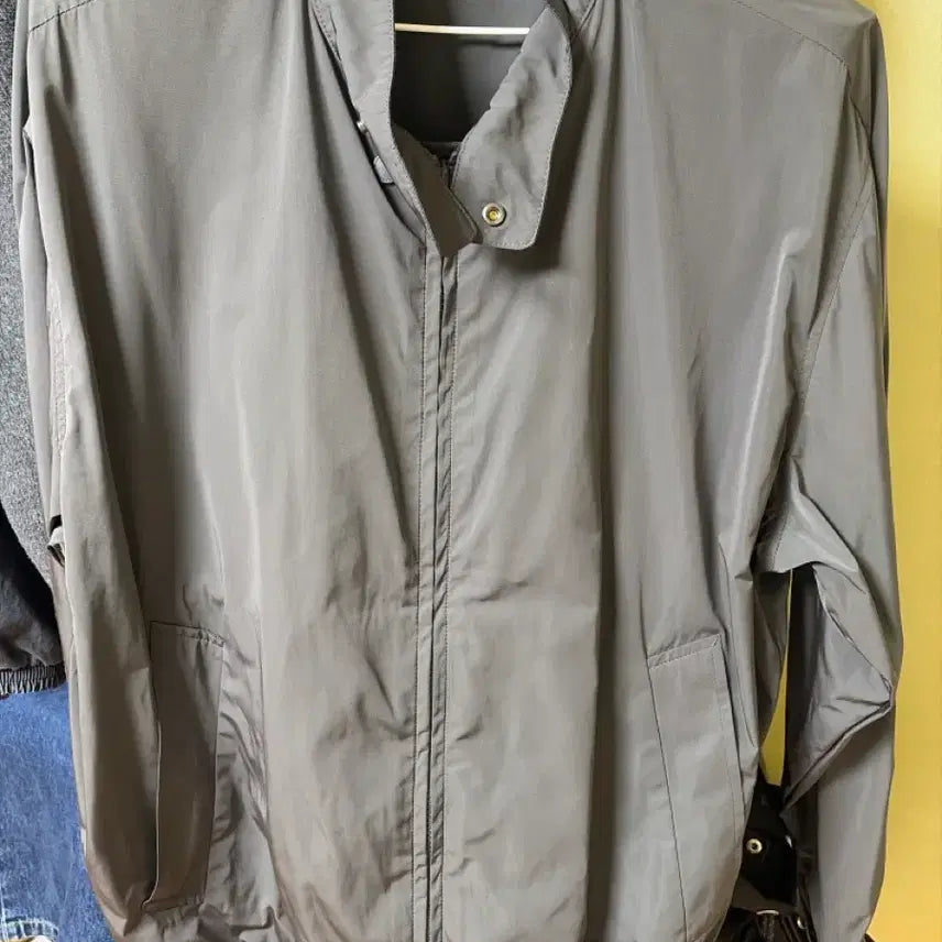 [BUNJANG] Blank Room Harrington Shell Jacket Charcoal Size 3 / 블랭크룸 해링턴 쉘 자켓 3사이즈 차콜색상