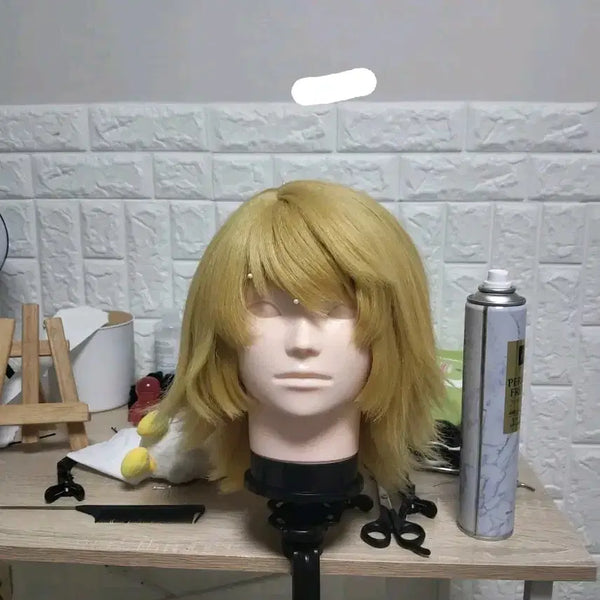 [BUNJANG] Manmeishop Kagamine Rin Setting Wig / (만메이샵)카가미네 린 세팅가발
