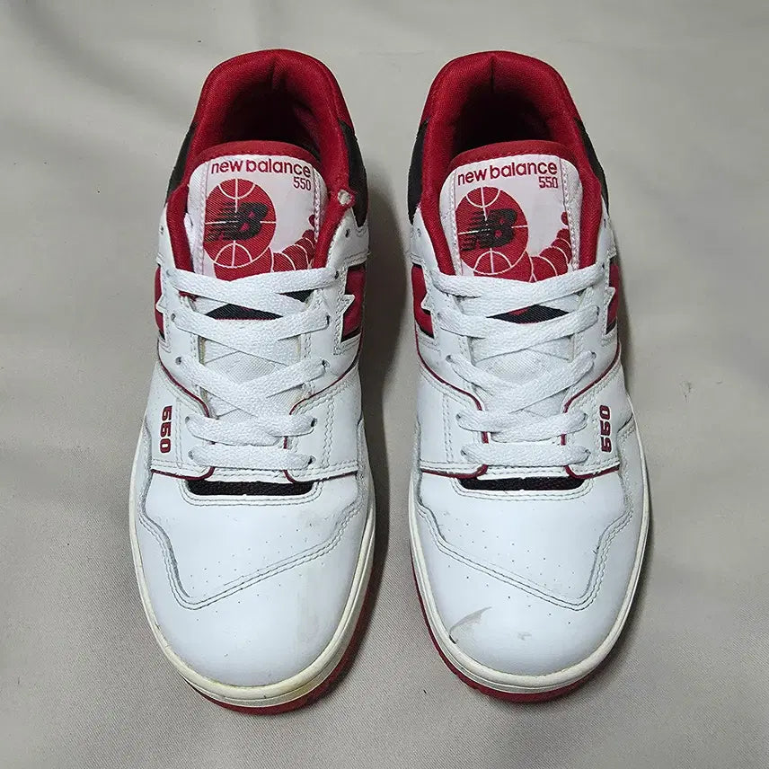 [BUNJANG] New Balance 550 White Red BB550SE1 Sneakers / 0. 뉴발란스 550 화이트레드 (265) BB550SE1 운동화 스니커즈