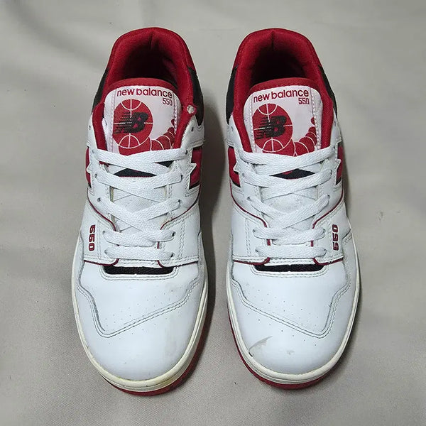 [BUNJANG] New Balance 550 White Red BB550SE1 Sneakers / 0. 뉴발란스 550 화이트레드 (265) BB550SE1 운동화 스니커즈