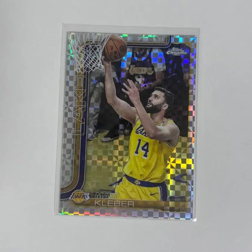 [BUNJANG] Topps Chrome Lakers Maxi Kleber Basketball Card / 탑스 크롬 레이커스 막시 클레버 농구 카드