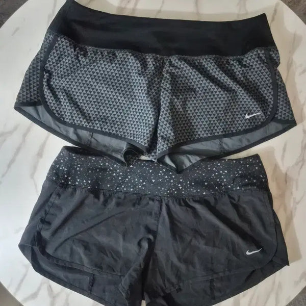 [BUNJANG] Nike Dri-FIT Women's Running Shorts Bundle Set (Size L, Waist 28-30) / 일괄(28-30) 나이키 드라이핏 여성 러닝 쇼츠 반바지