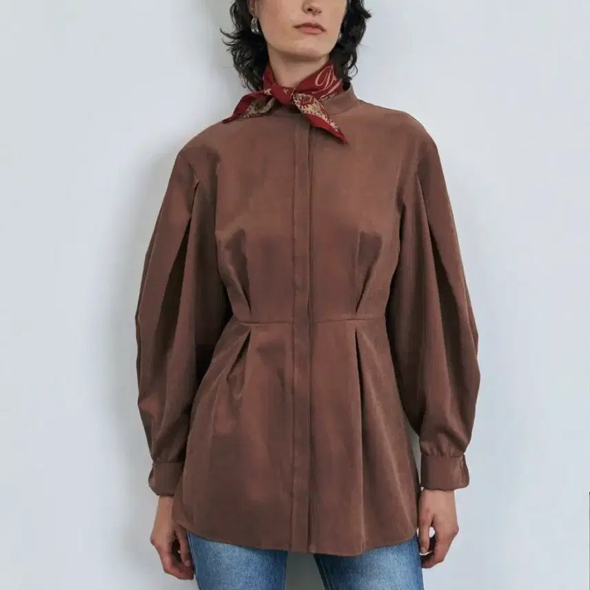 [BUNJANG] KUME Soft Volume Blouse S / KUME 쿠메 소프트 볼륨 블라우스 S 새상품