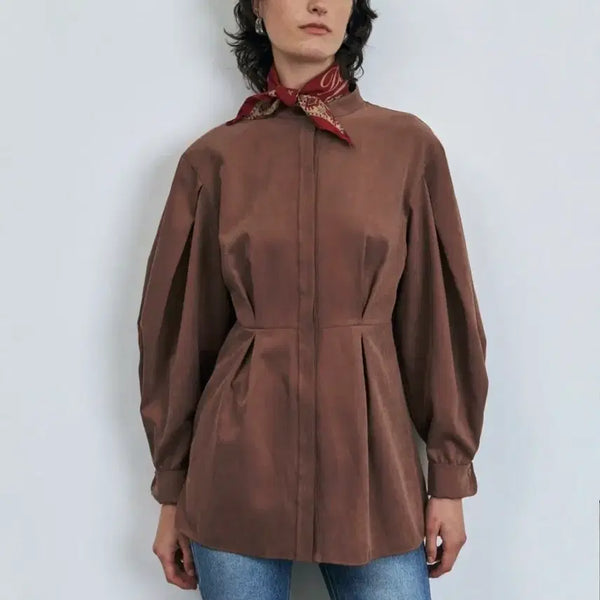 [BUNJANG] KUME Soft Volume Blouse S / KUME 쿠메 소프트 볼륨 블라우스 S 새상품