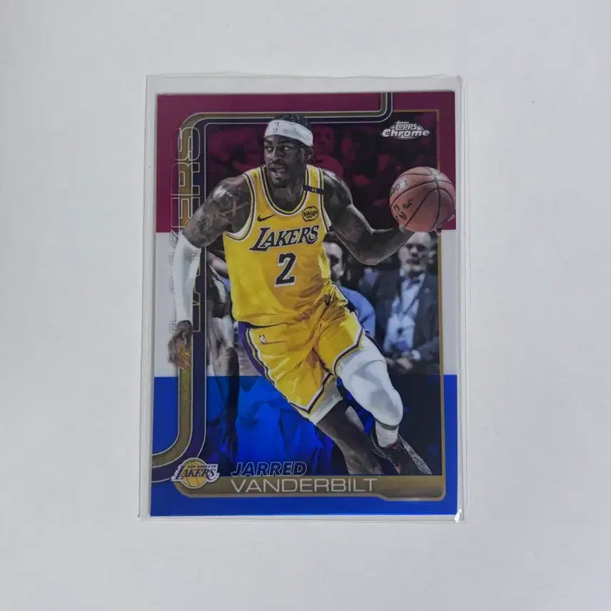 [BUNJANG] Topps Chrome Vanderbilt Lakers Basketball Card / 탑스 크롬 밴더빌트 농구 카드 레이커스