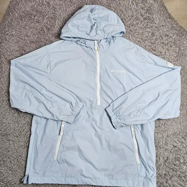 [BUNJANG] Discovery Anorak Sky Blue L / 디스커버리 아노락 스카이블루 L