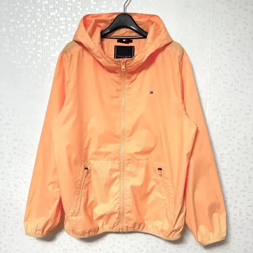 [BUNJANG] Tommy Hilfiger Women's Windbreaker Woven Zip-Up Jacket / [M,95]타미힐피거 여성 바람막이 우븐 집업 자켓