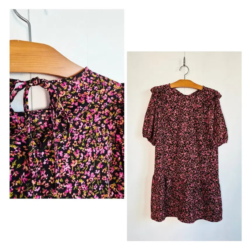 [BUNJANG] H&M Floral Midi Dress XS / [XS] H&M 꽃무늬 원피스 / 에이치앤엠