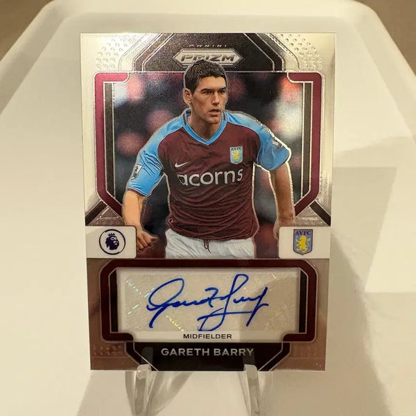 [BUNJANG] Aston Villa Gareth Barry 2022-23 Panini Prism EPL Autograph Card / 아스톤빌라 레전드 가레스 베리 프리즘 오토 카드