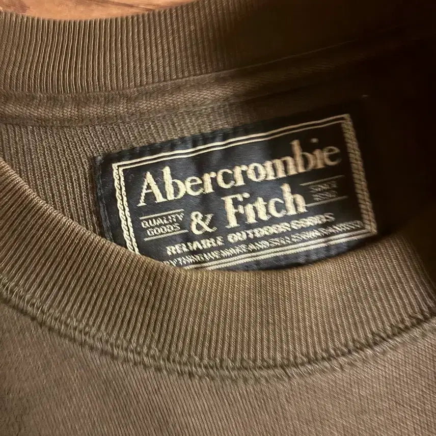 [BUNJANG] Abercrombie & Fitch Vintage Washed Long Sleeve T-Shirt / Abercrombie & Fitch 빈티지 워싱 롱슬리브