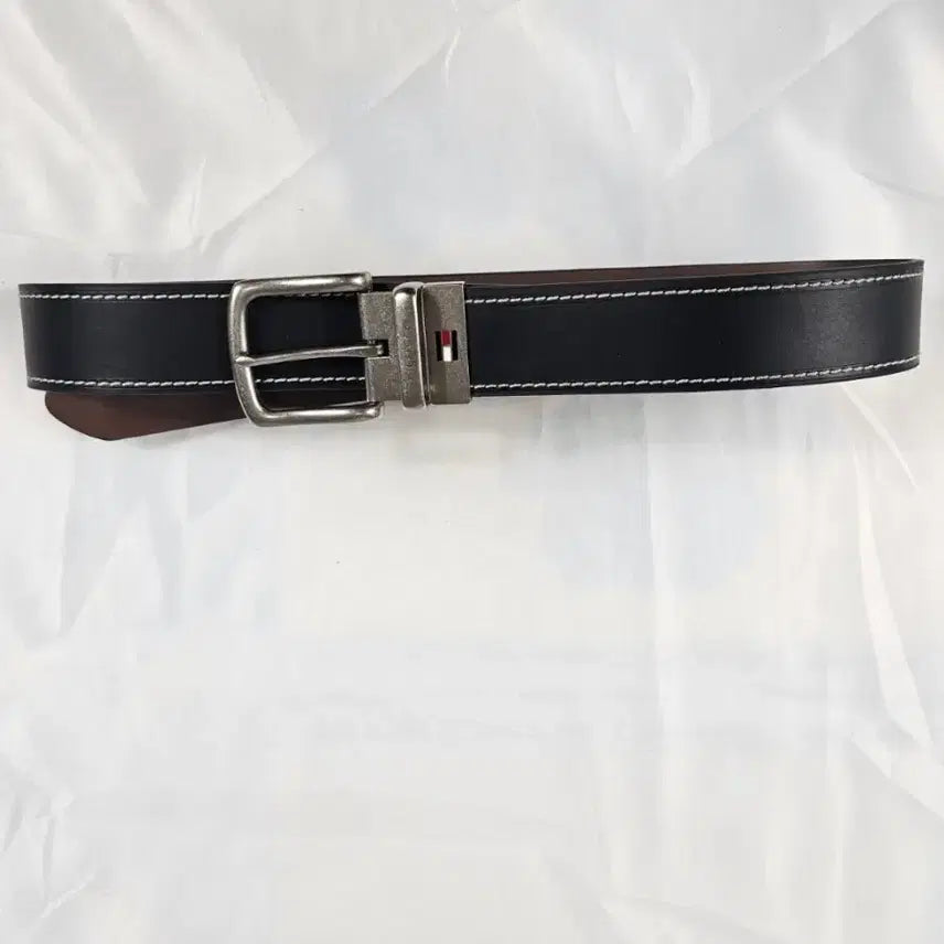 [BUNJANG] Tommy Hilfiger Reversible Leather Belt / 타미힐피거양면레더벨트