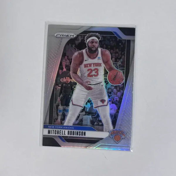 [BUNJANG] Panini Prizm Silver Mitchell Robinson New York Knicks Basketball Card / 프리즘 실버 뉴욕 닉스 미첼 로빈슨 농구 카드