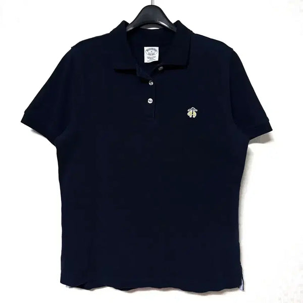[BUNJANG] Brooks Brothers Women's Navy Collared T-Shirt M / [M,95]브룩스브라더스 여성 카라티 반팔티 네이비 66
